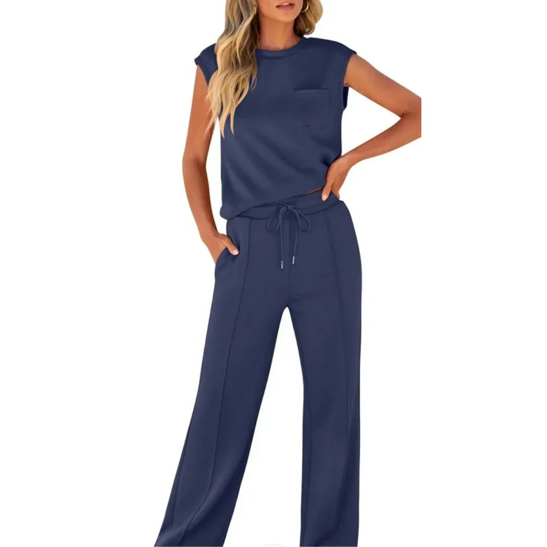 KYSHA™ – Casual Summer Soft Lounge Co-Ord