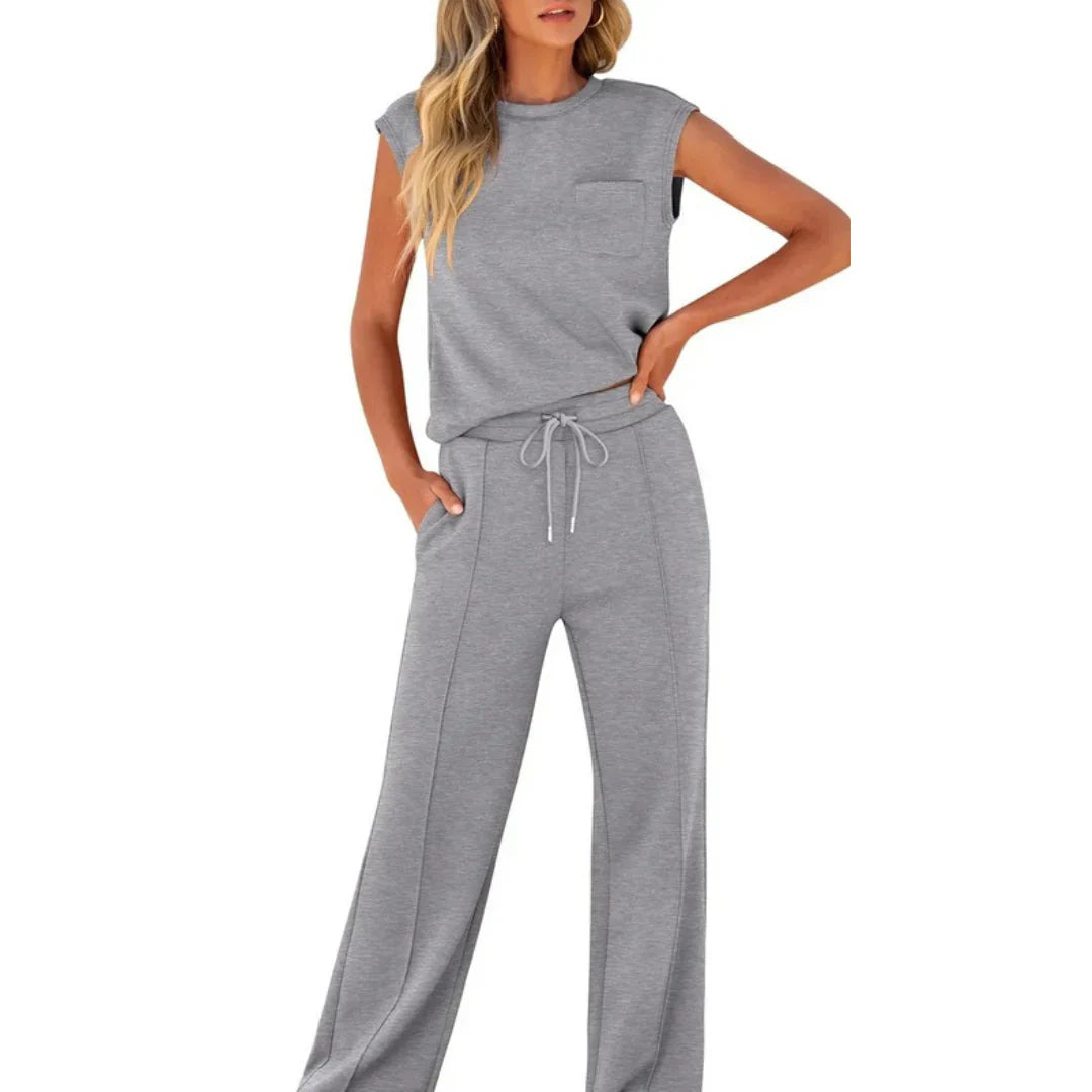 KYSHA™ – Casual Summer Soft Lounge Co-Ord