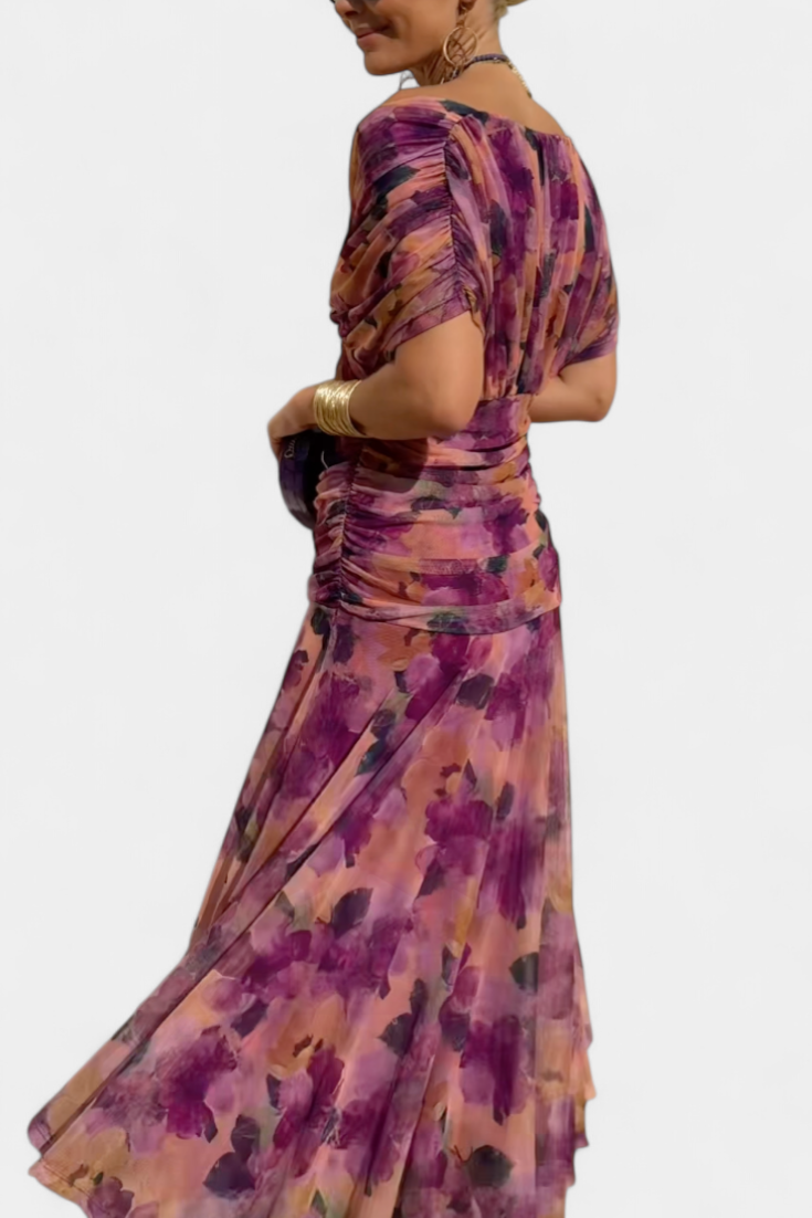Bridget - Long floral dress