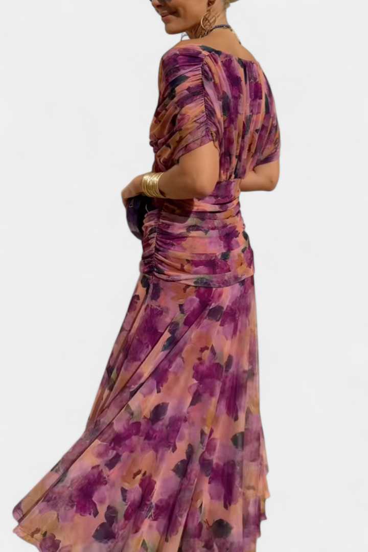 Bridget - Long floral dress