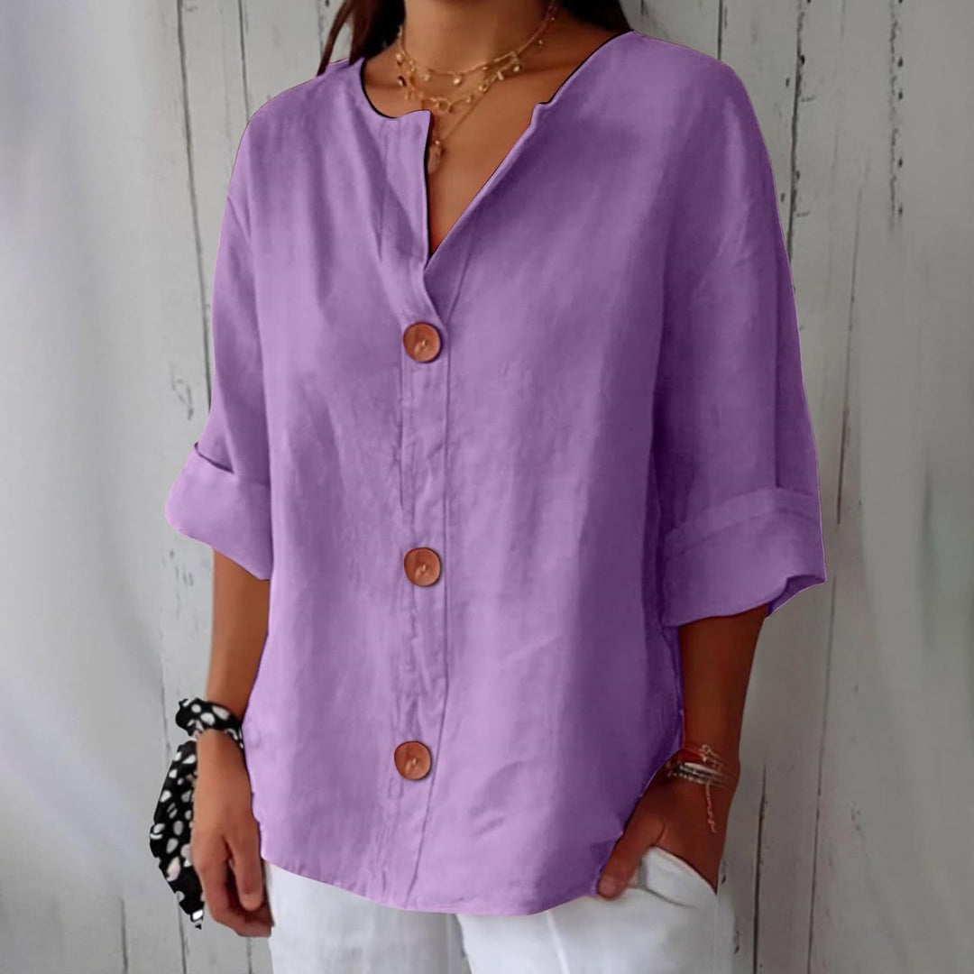 Women’s Linen Shirt – Breathable Elegance for Summer