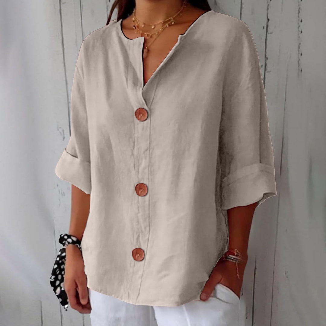 Women’s Linen Shirt – Breathable Elegance for Summer