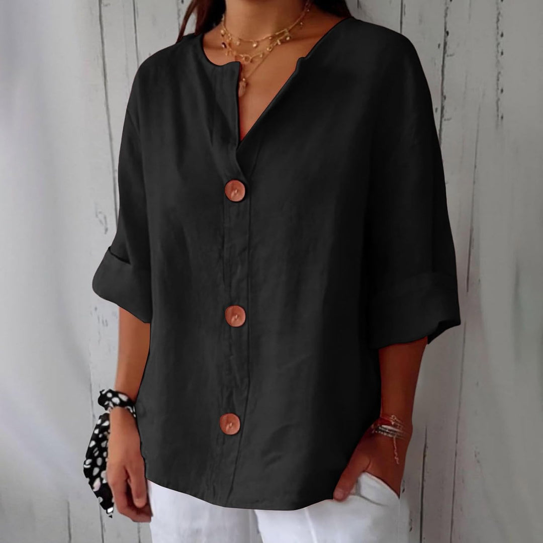Women’s Linen Shirt – Breathable Elegance for Summer