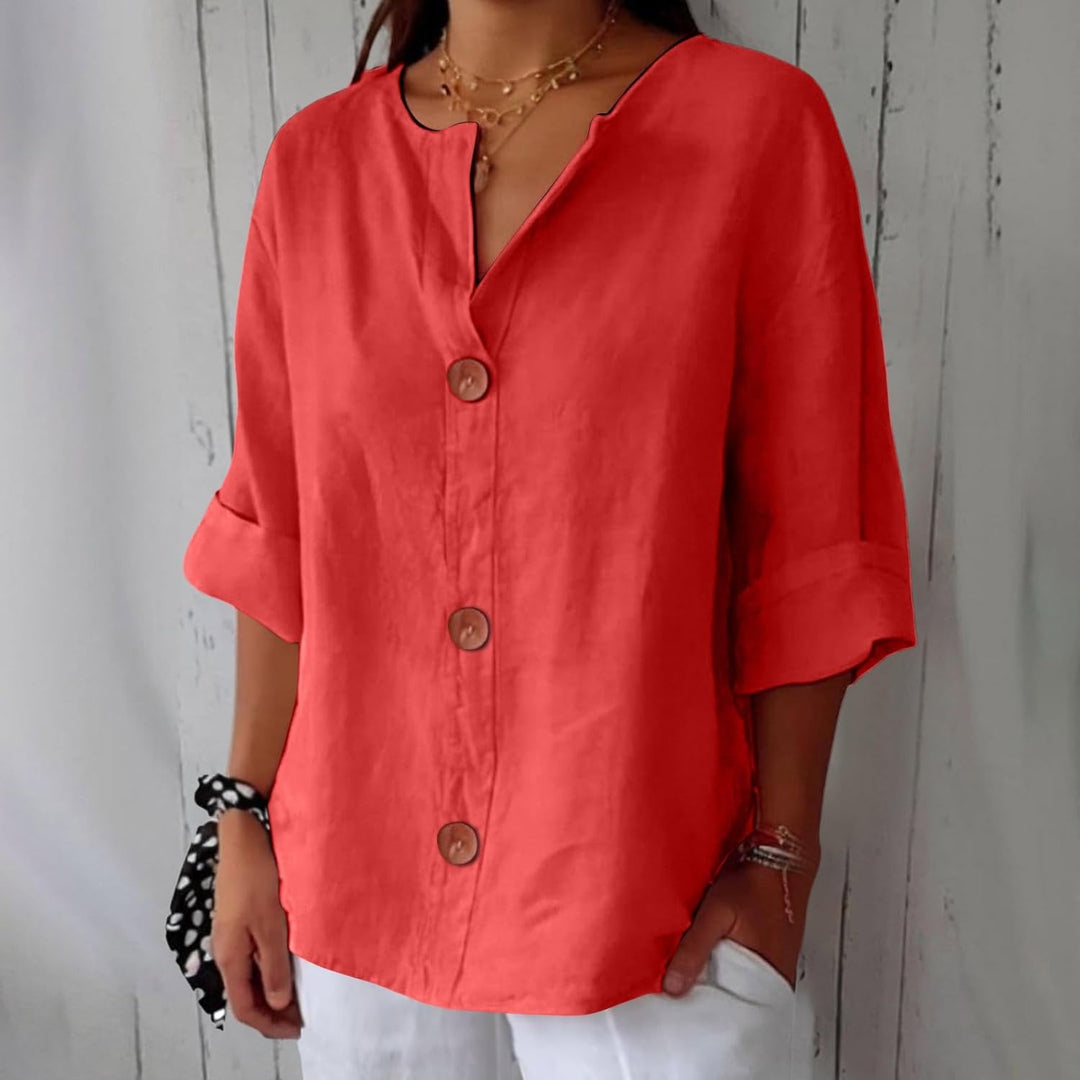 Women’s Linen Shirt – Breathable Elegance for Summer