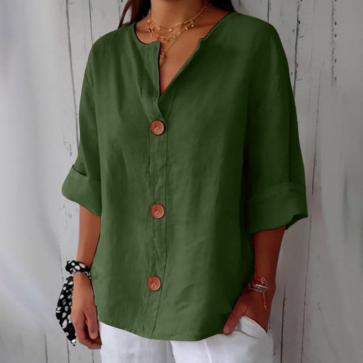 Women’s Linen Shirt – Breathable Elegance for Summer