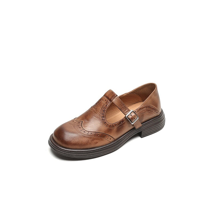 BernaStep Leather Mary Janes