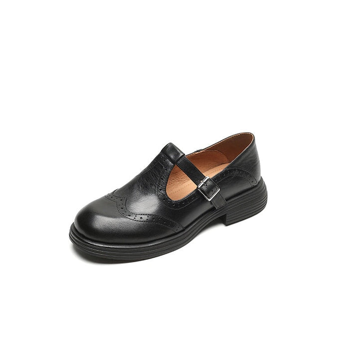 BernaStep Leather Mary Janes